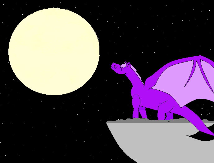 Gazing inot the Heavens - By Catc
02/13/09
Just a simple paint piccy created from having nothing to really do..... so anyways hope ya like  it n.n oh hope decided to help with this she kept bumping the mouse while i was putting in the stars some are a little stretched for that reason xD)
