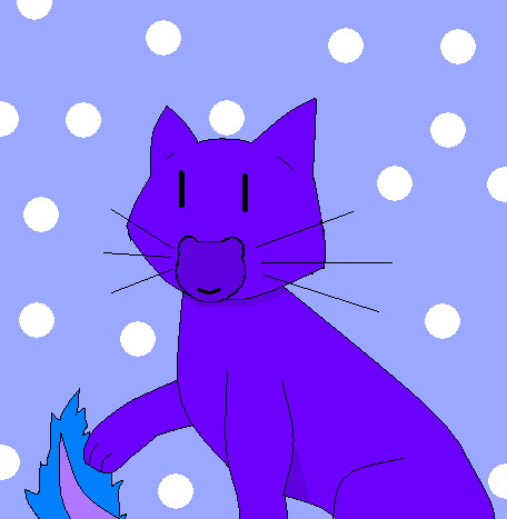 Chibi- Blue-ish Me - By CatC
05/25/09
Okay this is for Rana's Contest and i decided to make a blue me n.n i also added polkadots to add a little more interesting background and to get a different color than blue.
