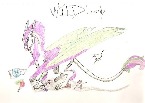 WildLamb - By Dragonness Wyverna
Sorry that the pic's a bit out of whack, the scanner doesn't like me.
