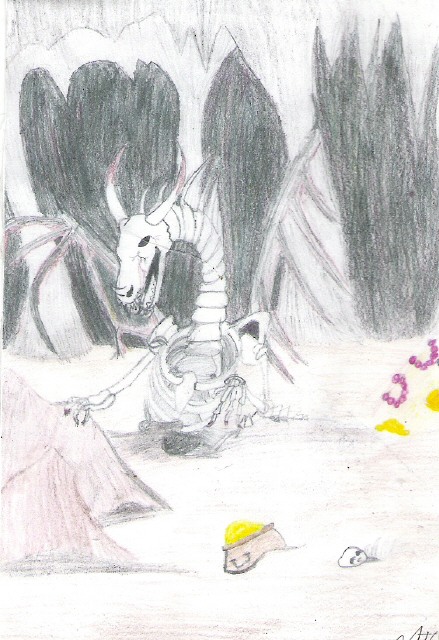 Dragon Omen of Death - By catc
created: 9-10-06
