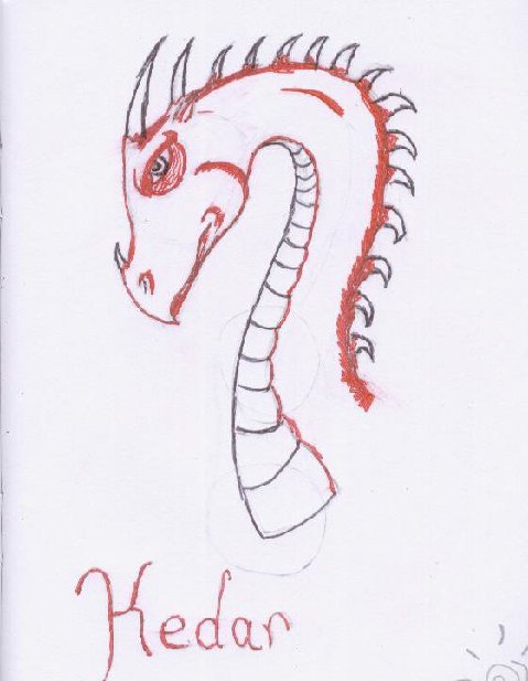 Kedar - By Dragonness Wyverna
Sorry about the chopiness of the lines; first time w/ ink!
