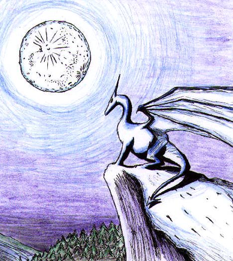 Moon Rising - By Lizzigator
One of my few colored drawings.. I think it turned out okay.
