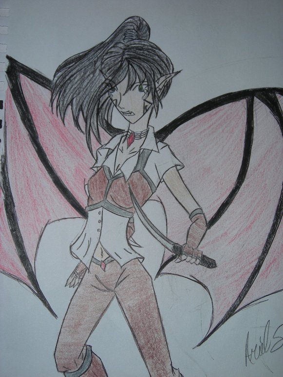 Dragon Girl - By Jaselin Ortega
Keywords: Anthropomorphic
