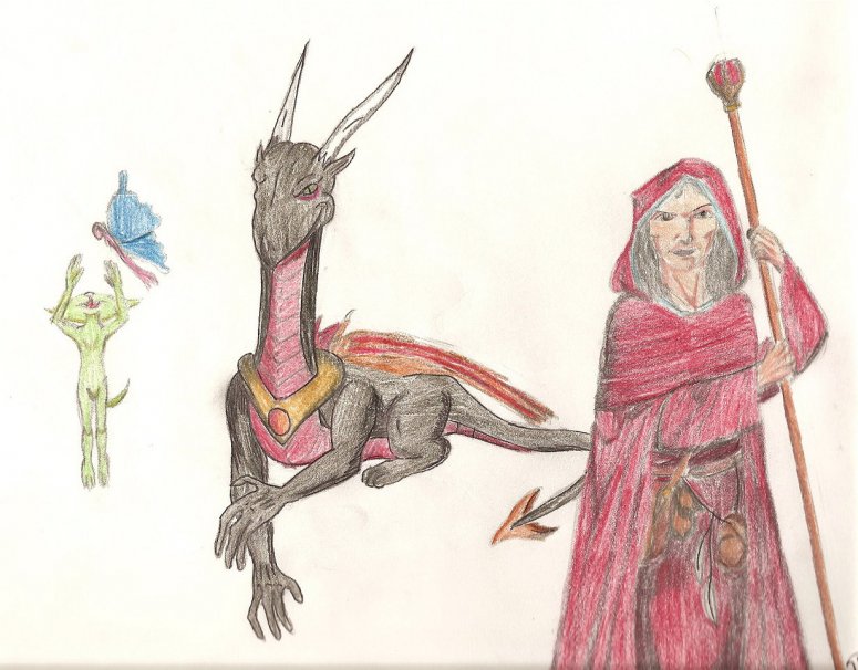 Just the Three Of Us - By Dragonness Wyverna

