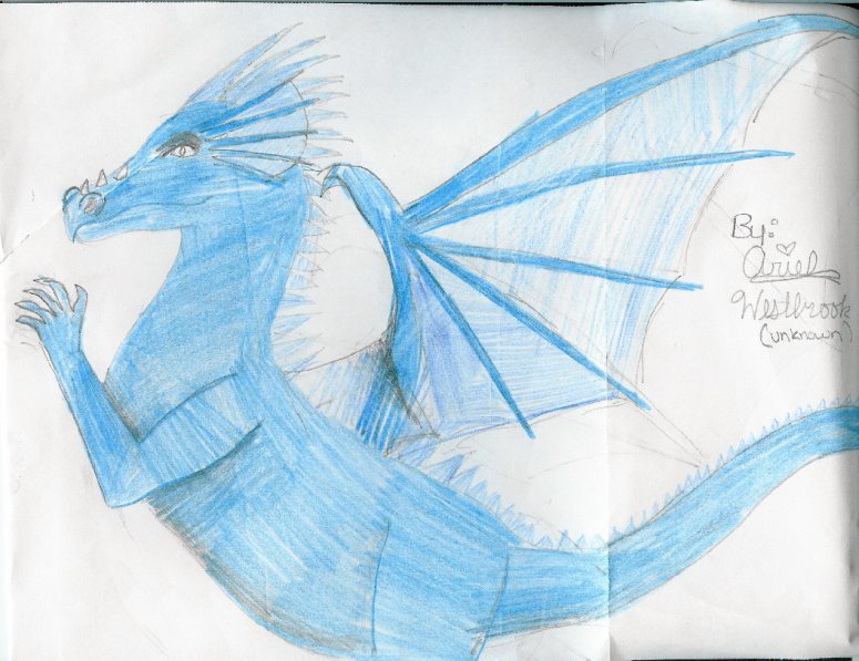 Icy Blue Dragon - By Unknown
FIRST PIC EVER PUT ON
