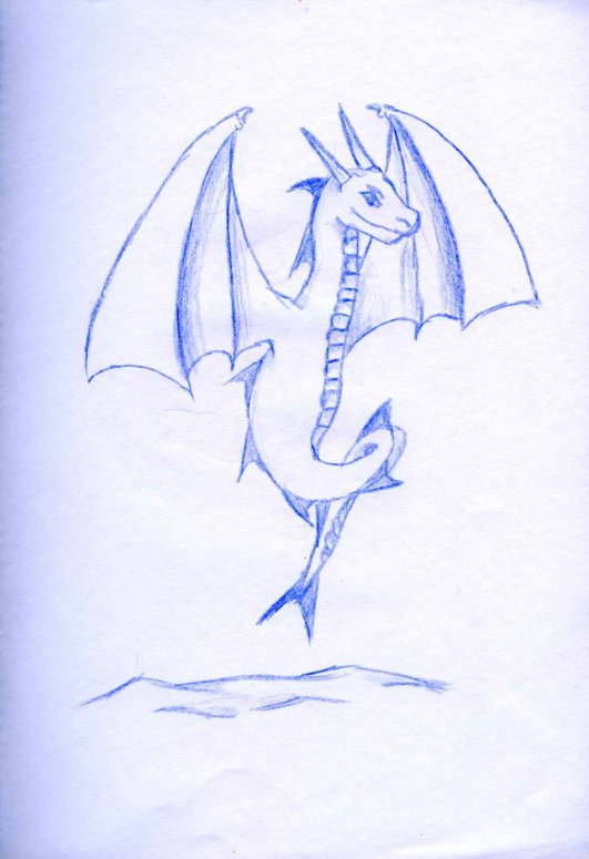 By Ramoth
I drew this picturebefore the other pictures came through so it may not be that good.
