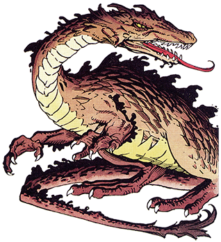 Brown Dragon